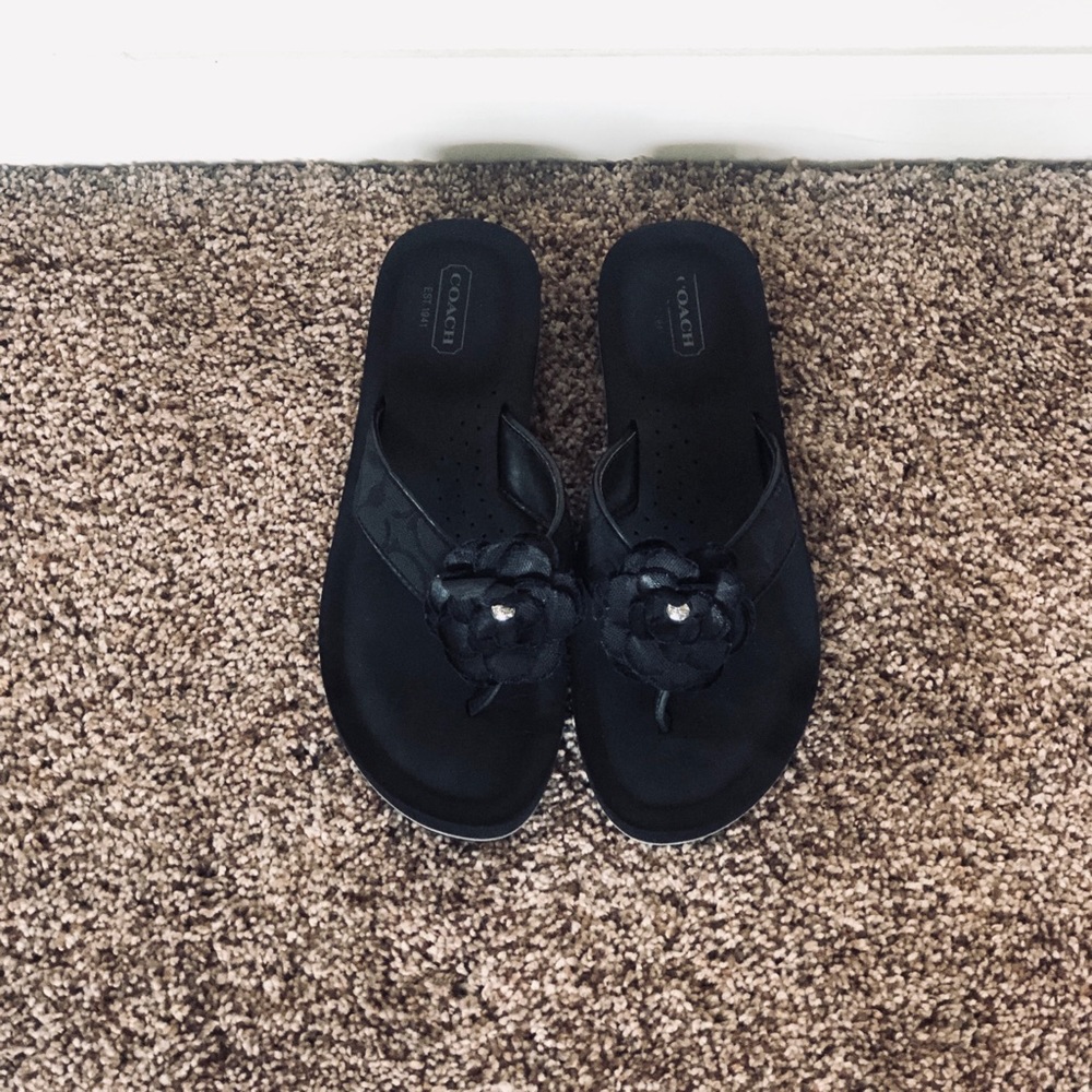 Coach Flip Flops
